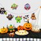 120pcs Halloween Monster Crafts Kits, Halloween Monster Hanging Ornaments